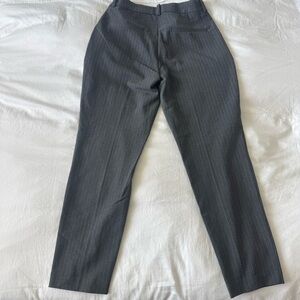 Women’s Gray Pinstripe Pants h&m size 10